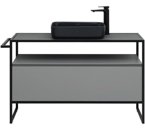 Тумба под раковину Allen Brau Priority 120 1.31004.PGM платина матовый