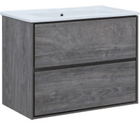 Тумба под раковину Aquanet Милан 85 дуб рошелье