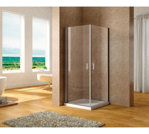 Душевая дверь Aquanet Cinetic AE12-N-90H190U-CT 900, прозрачное стекло