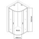 Душевой уголок Aquanet SE-800Q 80x80, прозрачное стекло