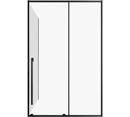 Душевой уголок Allen Brau Fantasy 130x90 3.11007.31 + 3.11013.31 черный матовый