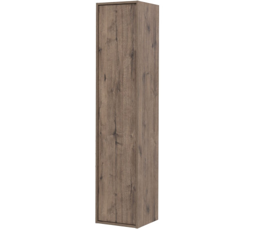 Шкаф-пенал Aquanet Lino (Flat) 35 дуб веллингтон