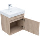 Тумба под раковину Aquanet Оптима 50 дуб светлый