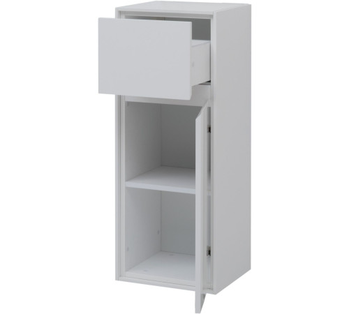 Шкаф-пенал Aquanet Милан 35 белый глянец (малый)