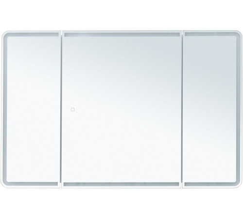 Зеркальный шкаф Aquanet Оптима 120 с LED подсветкой