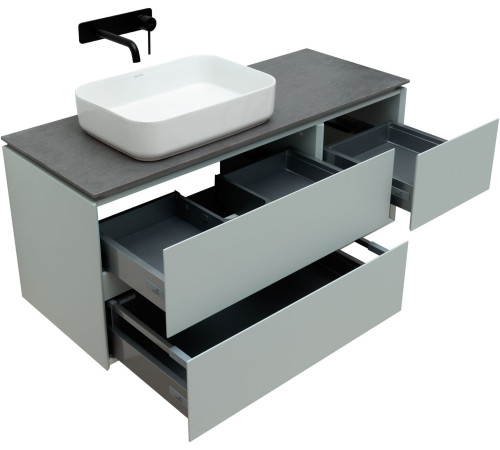 Тумба под раковину Allen Brau Infinity 120 1.21005.PWM L папирус матовый