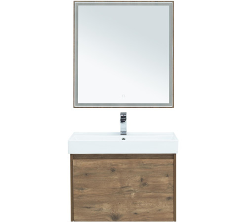 Зеркало Aquanet Nova Lite 75 дуб рустикальный LED