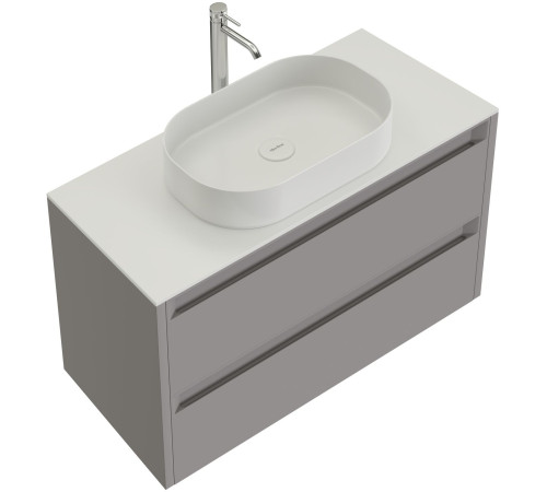 Тумба под раковину Allen Brau Fantasy 80 1.11001.PGM 2.0 платина матовый