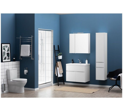 Тумба с раковиной Aquanet Латина 80 белый