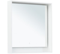 Зеркало Aquanet Милан 80 белый глянец