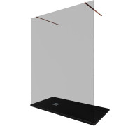 Душевая перегородка Allen Brau Infinity 2 160 3.21060.60.T медь браш