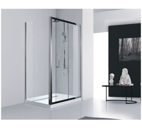 Душевой уголок Aquanet Delta NPE1131 140x80, прозрачное стекло