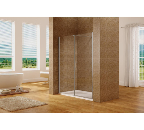 Боковая стенка Aquanet Cinetic AE12-F-90H190U-CT 900, прозрачное стекло