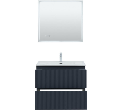 Тумба под раковину Aquanet Джейн (Flat) 80 маренго