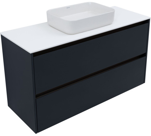 Тумба под раковину Allen Brau Activity 120 1.34015.AM антрацит матовый/олива браш