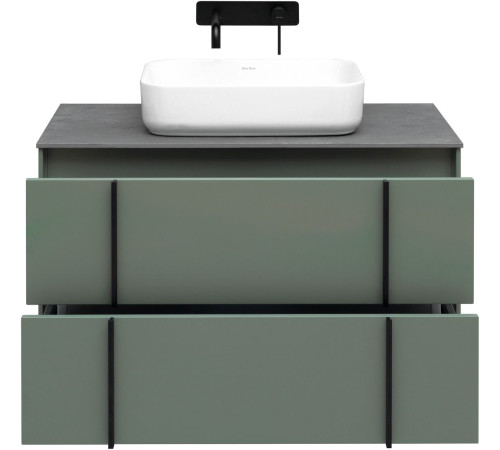 Тумба под раковину Allen Brau Reality 90 1.32006.CGM олива матовый