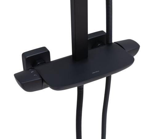 Душевая стойка Allen Brau Infinity 5.21030-31 черный матовый