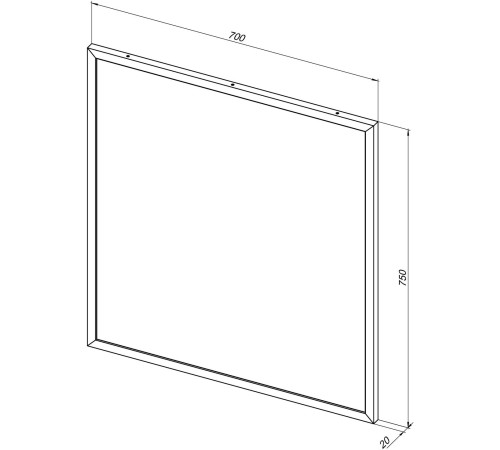 Зеркало Allen Brau Priority 70 1.31014.03 латунь браш