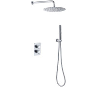 Душевой комплект Allen Brau Priority 5.31013-00 (с внутренней частью, 2 выхода) хром