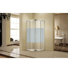 Душевой уголок Aquanet Practic AE10-Q-90x90U-CP 900x900, прозрачное, матовое стекло