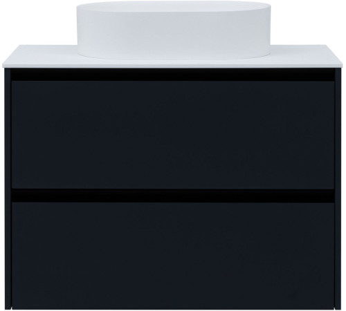 Тумба под раковину Allen Brau Activity 90 1.34005.AM антрацит матовый/черный браш