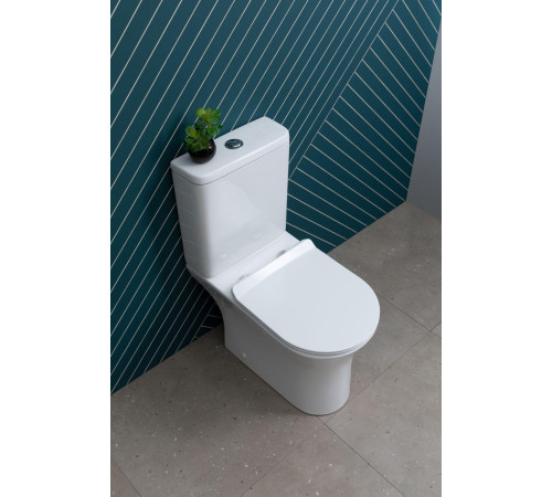 Чаша напольного унитаза Aquanet Rimless Roll 2-C CL-12289