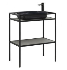 Консоль под раковину Allen Brau Liberty 75 1.33002.BB черный браш