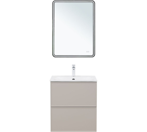 Тумба под раковину Aquanet Арт 60 бежевый