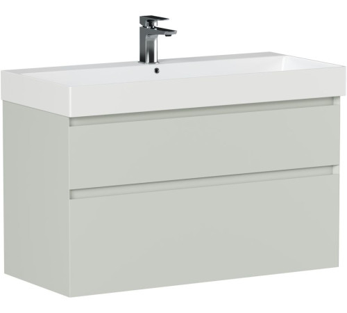 Тумба под раковину Allen Brau Infinity 100 1.210027.PWM папирус матовый