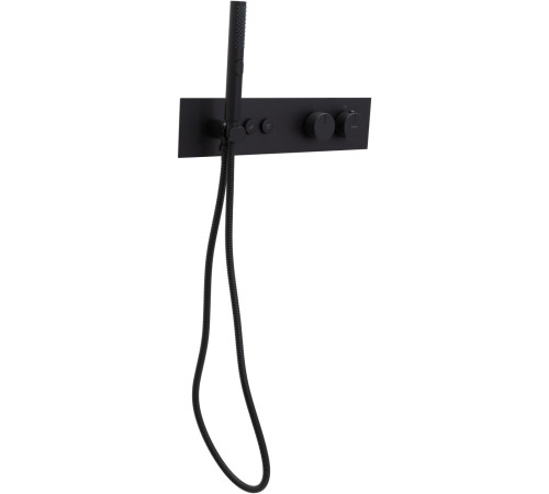 Смеситель для ванны Allen Brau Liberty 5.33010-31 (с внутренней частью, 2 хода) черный матовый