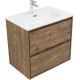 Тумба под раковину Aquanet Милан 70 дуб рустикальный