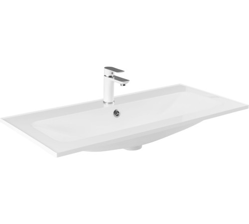 Тумба под раковину Aquanet Арт 100 маренго