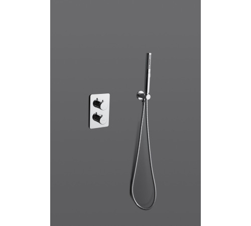 Душевой комплект Allen Brau Priority 5.31013-00 (с внутренней частью, 2 выхода) хром