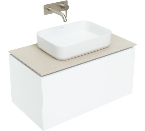 Тумба под раковину Allen Brau Infinity 85 1.21002.WM белый матовый