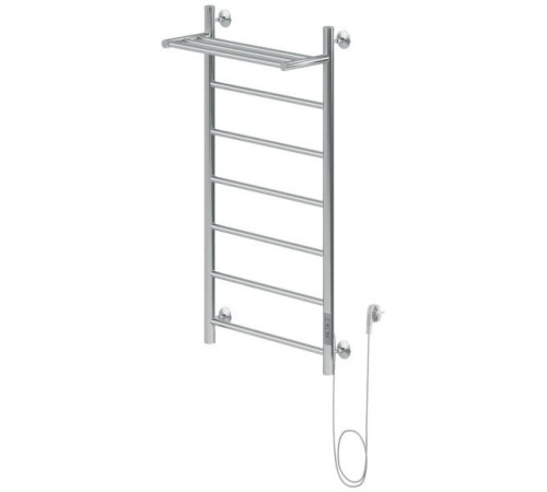 Полотенцесушитель электрический Aquanet Mauro 100х50 Тэн справа , с полкой