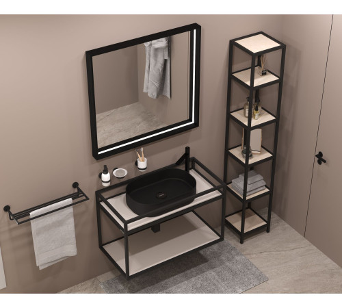 Стеллаж Allen Brau Liberty 30 1.33005.BB черный браш