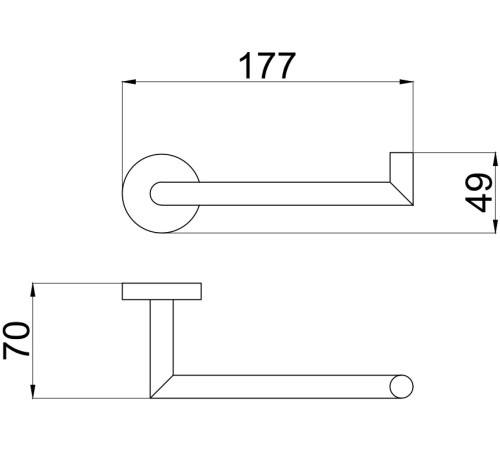 Держатель туалетной бумаги Allen Brau Priority 6.31007-00 хром