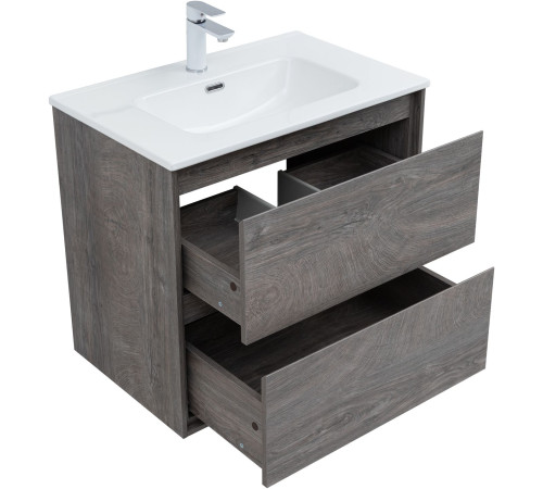 Тумба под раковину Aquanet Милан 70 дуб рошелье