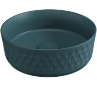 Раковина накладная Allen Brau Fantasy Romb 36 4.11033.PT петроль