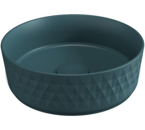 Раковина накладная Allen Brau Fantasy Romb 36 4.11033.PT петроль