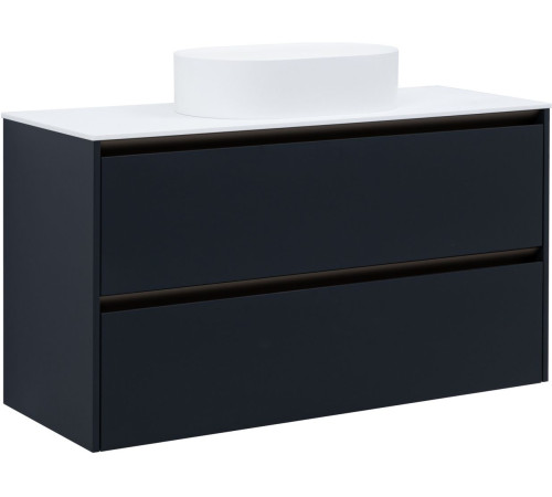 Тумба под раковину Allen Brau Activity 120 1.34015.AM антрацит матовый/олива браш