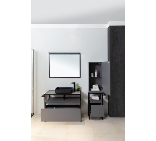 Зеркало Allen Brau Priority 100 1.31017.BB черный браш