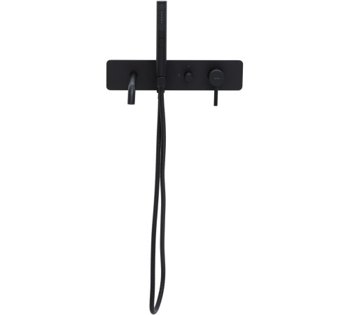 Смеситель для ванны Allen Brau Priority 5.31A05-31 (с внутренней частью) черный матовый