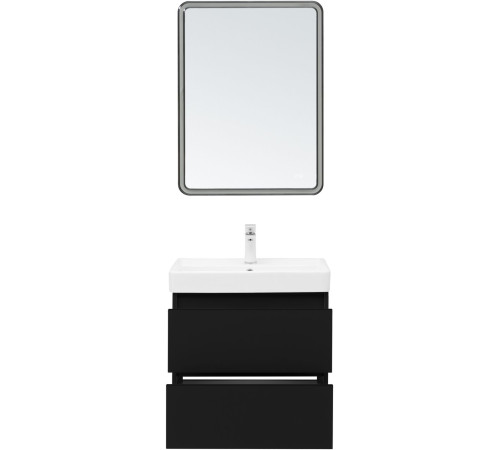Тумба под раковину Aquanet Вега 2.0 60 черный