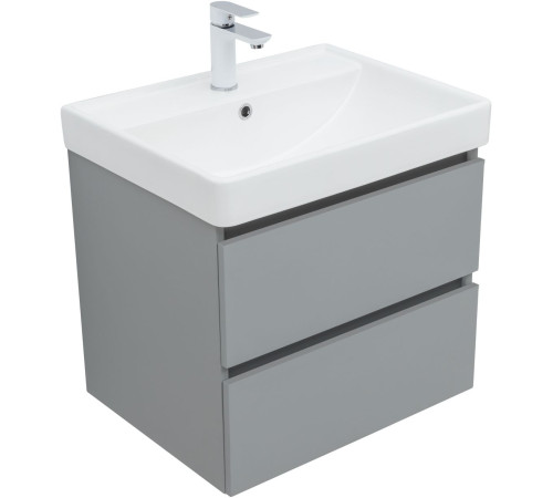 Тумба под раковину Aquanet Вега 2.0 60 мисти грин