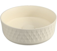 Раковина накладная Allen Brau Fantasy Romb 36 4.11033.IV айвори