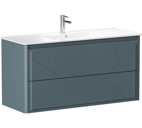 Тумба под раковину Allen Brau Paris 120 1.360003.BGM синий матовый