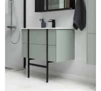 Тумба под раковину Allen Brau Reality 100 1.32007.CGM олива матовый