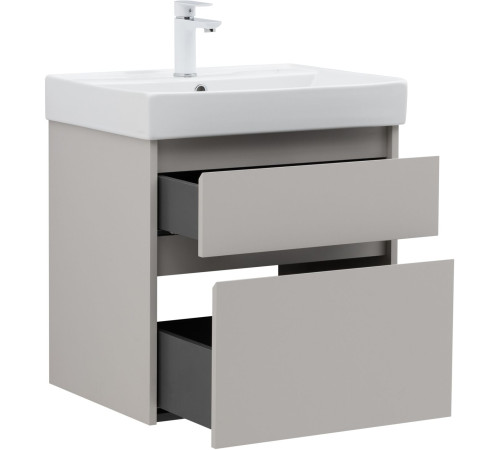 Тумба под раковину Aquanet Nova Lite 2.0 60 бежевый