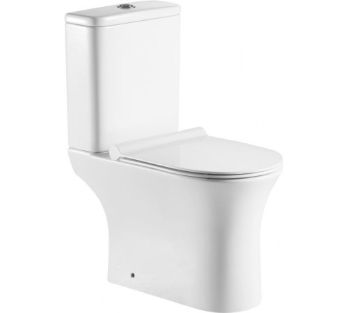 Унитаз с бачком напольный Aquanet Rimless Roll 2-C CL-12289